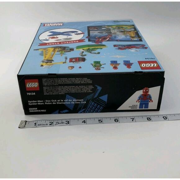 Lego Marvel Spiderman 76134 Spider-Man Doc Ock Diamond Heist Brand NEW SEALED - Picture 3 of 5